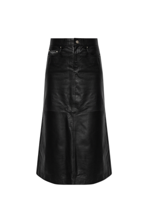 Leather skirt ‘Solene’