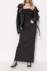 Gestuz BLACK Denim skirt `Rozeringz`