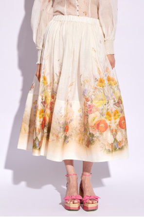 Zimmermann Floral Pattern Skirt