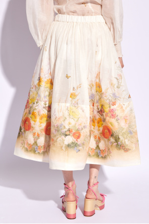 Zimmermann Floral Pattern Skirt