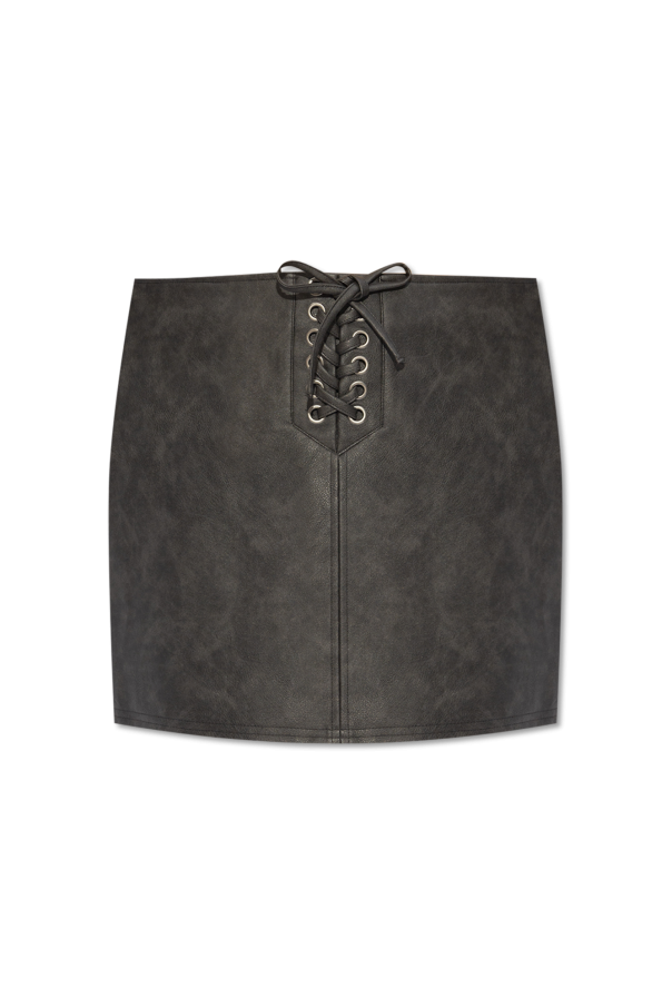 ROTATE Faux leather skirt