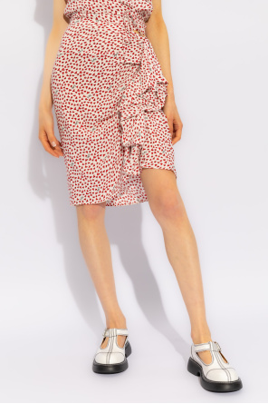 ROTATE Skirt with heart motif