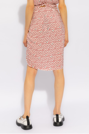 ROTATE Skirt with heart motif