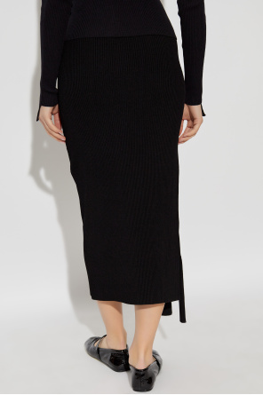 Victoria Beckham Prążkowana spódnica
