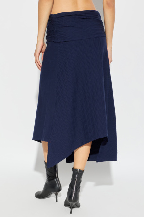 Victoria Beckham Falda de canalé