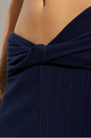 Victoria Beckham Falda de canalé