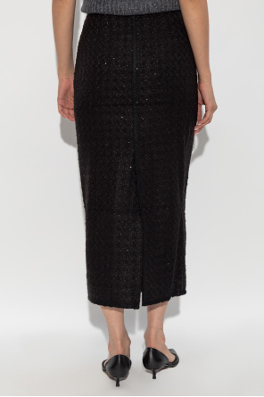 ROTATE Tweed Skirt