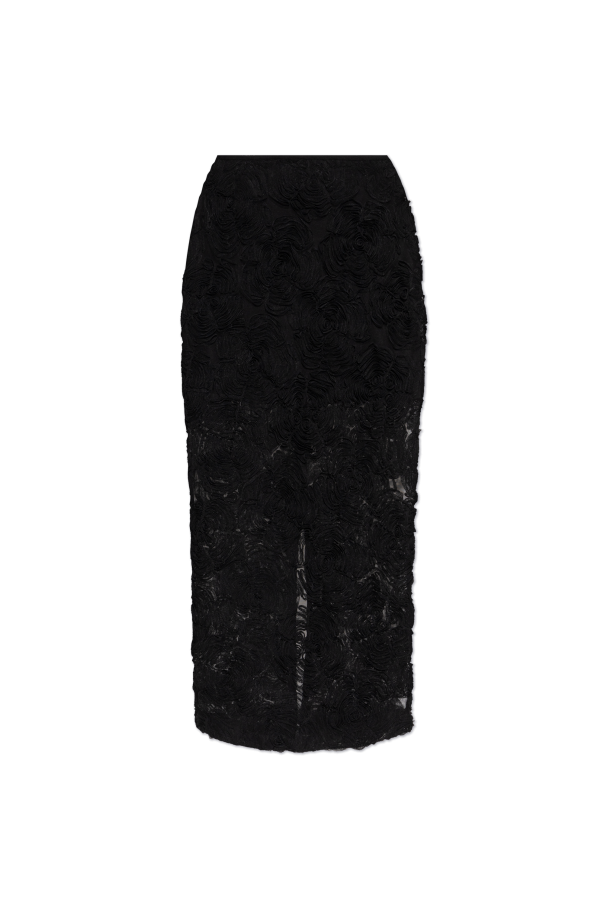 ROTATE Tulle skirt with back slit