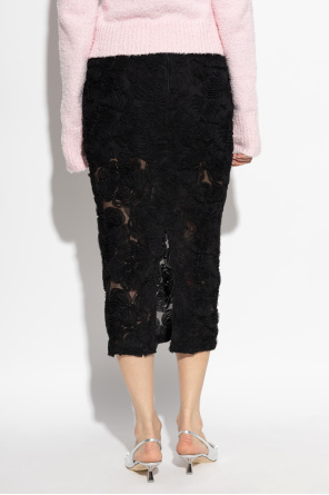ROTATE Tulle skirt with back slit