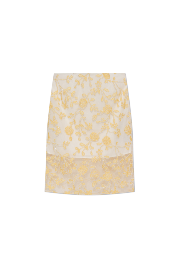 ROTATE Skirt with shimmering appliqués