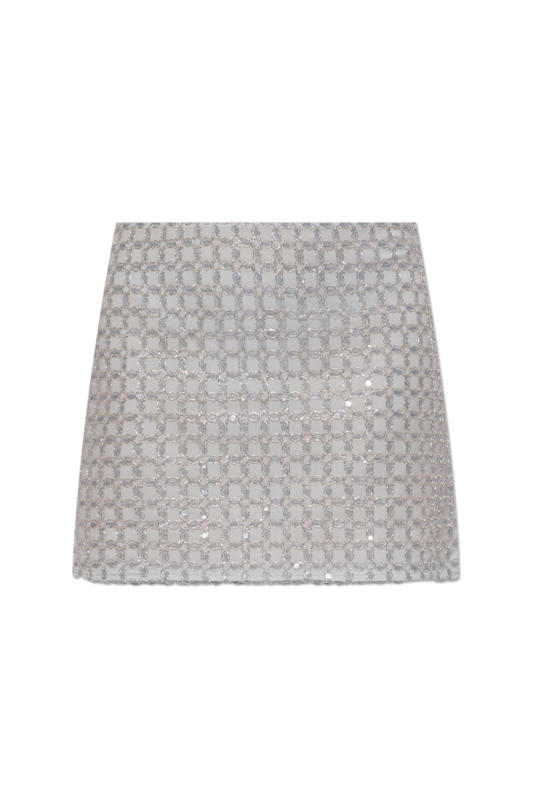 ROTATE Skirt with shimmering appliqués