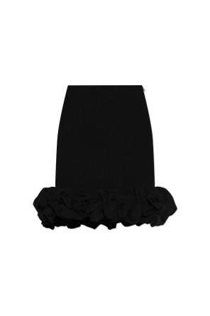 Skirt with ruffle