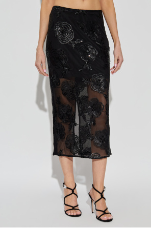 ROTATE Sequin skirt
