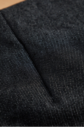 ROTATE Falda vaquera con volante