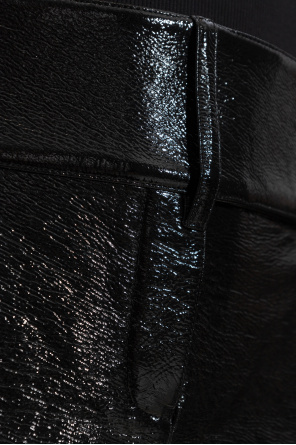 Courrèges Short skirt made of eco leather