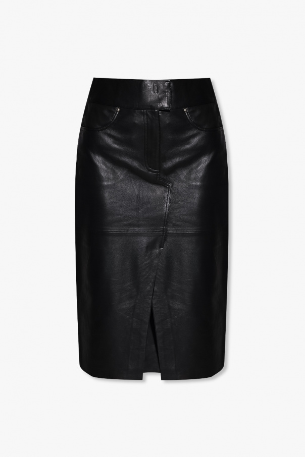 SneakersbeShops x NATIONAL MUSEUM IN WARSAW ‘Emma’ leather skirt