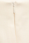 FERRAGAMO cream Skirt with a back slit