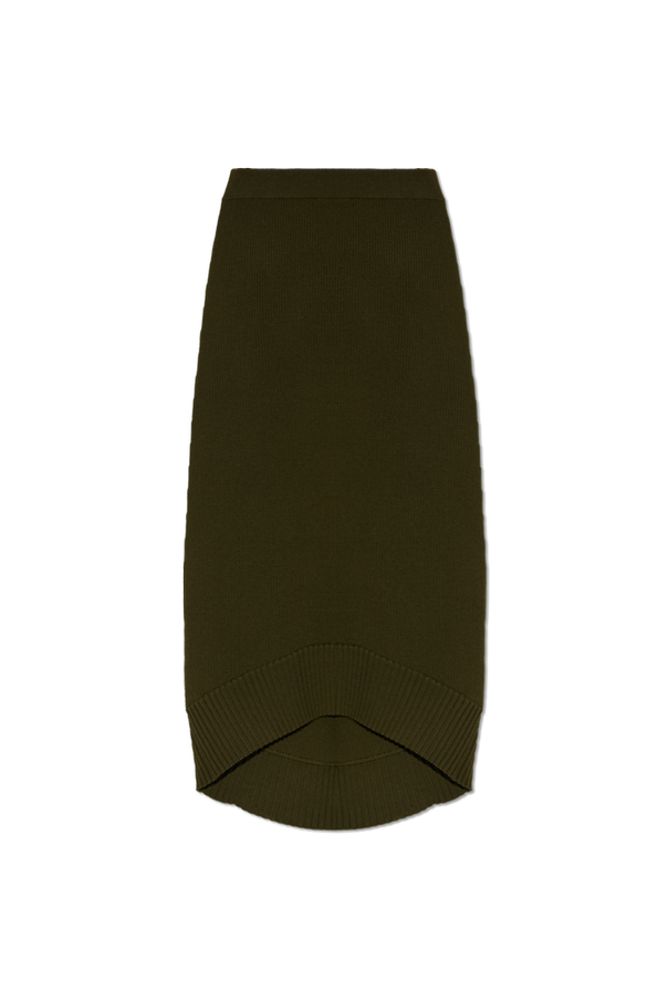 Wool skirt with an asymmetrical cut od Victoria Beckham