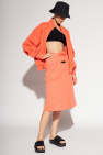 Fear Of God Essentials ORANGE Skirt with logo