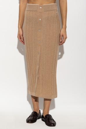 Paul & Shark Wool midi skirt