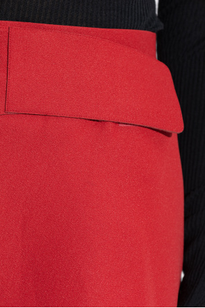 Tory Burch Falda de corte asimétrico