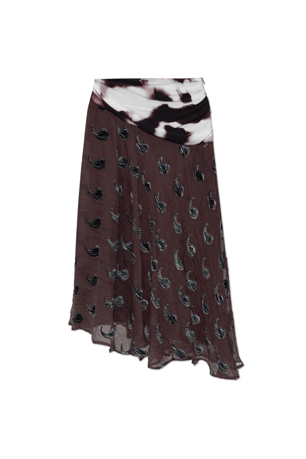 Skirt with a velvet pattern od Tory Burch