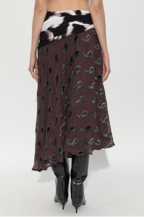 Tory Burch Skirt with velvet pattern