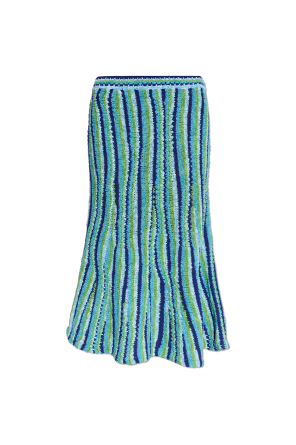 Skirt with decorative weave
