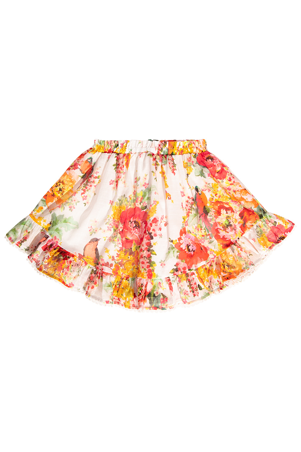 Zimmermann Kids Floral print skirt