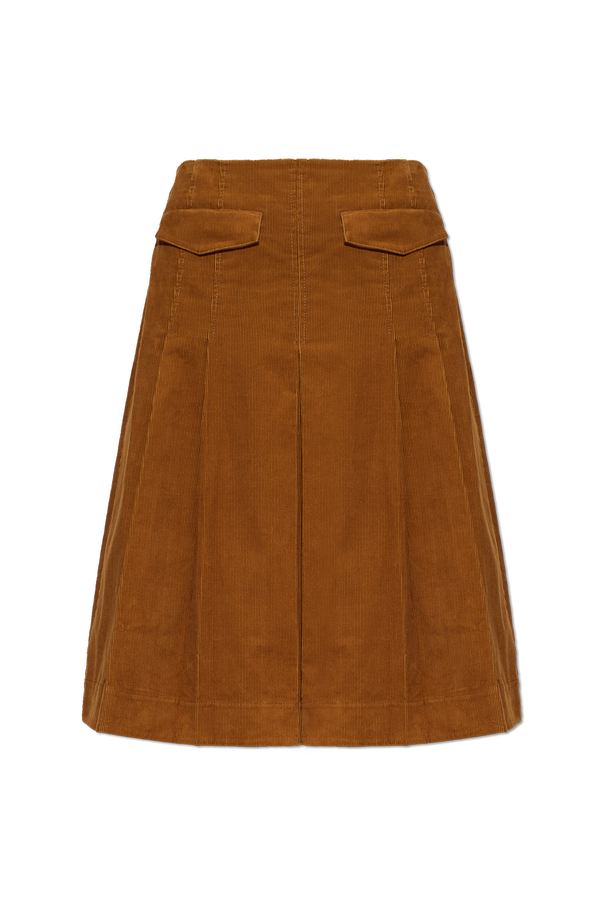 Corduroy midi skirt od Tory Burch