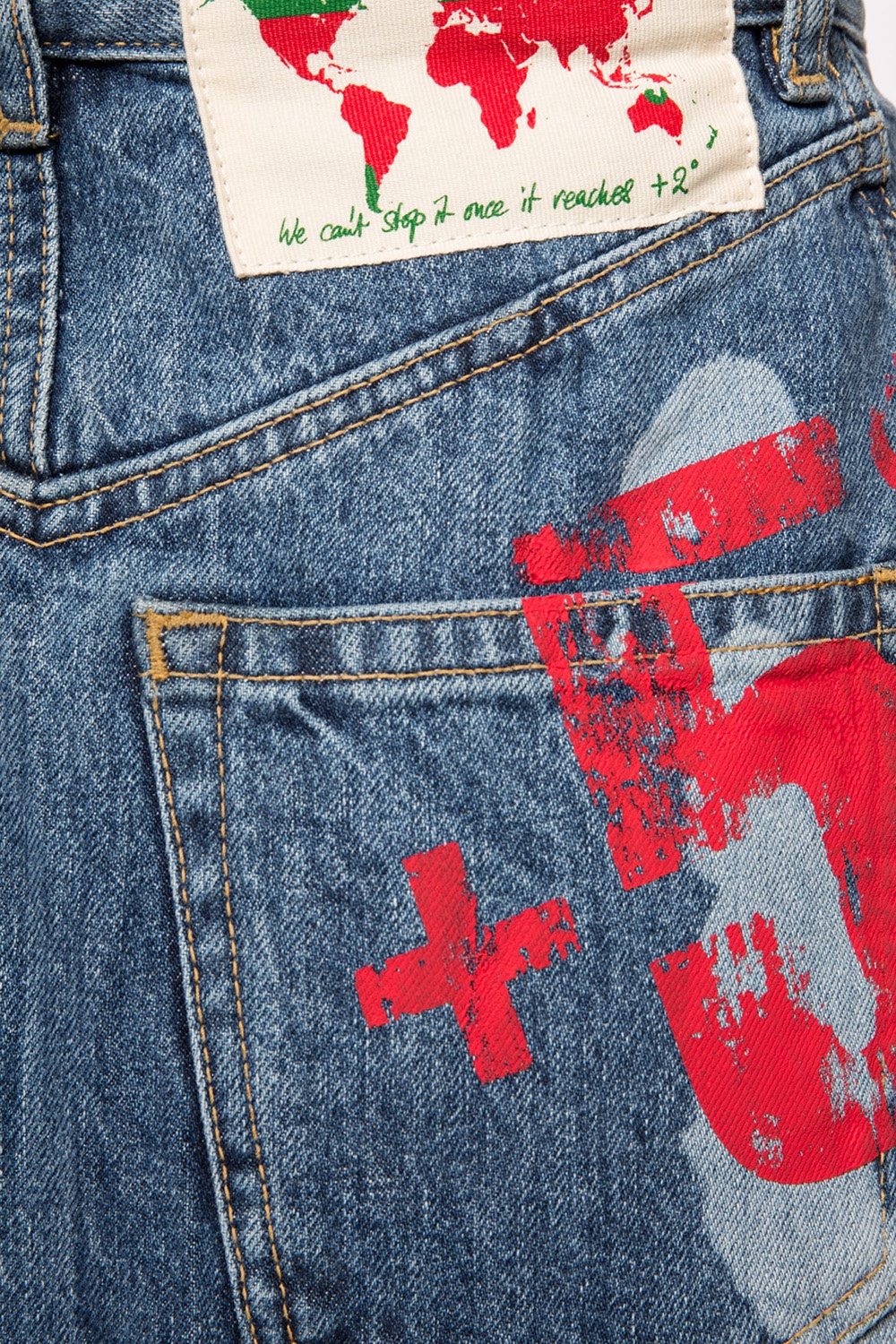 vivienne westwood denim skirt