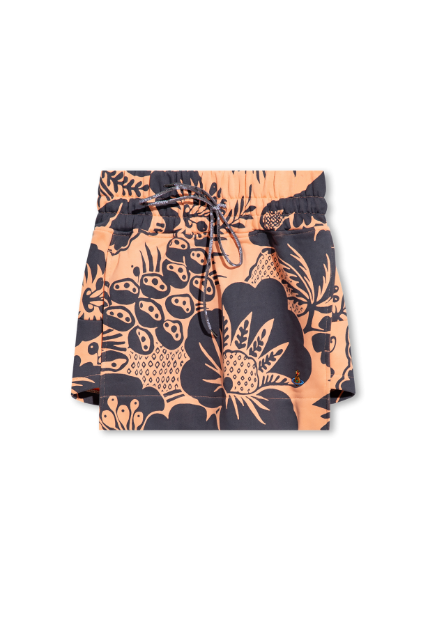 Vivienne Westwood Spódnica z motywem roślinnym