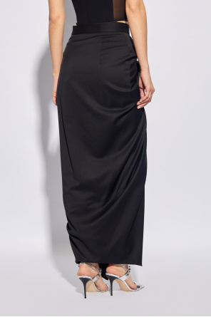 Vivienne Westwood ‘Panther’ draped skirt