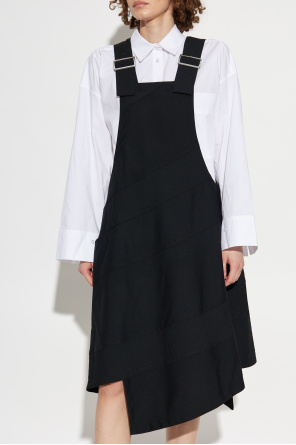 Comme des Garçons Black Vestido de corte asimétrico