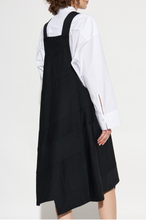 Comme des Garçons Black Vestido de corte asimétrico