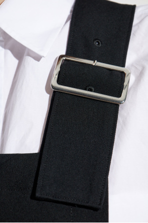 Comme des Garçons Black Vestido de corte asimétrico