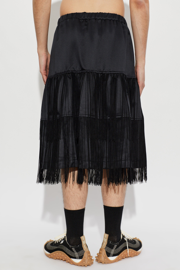 Comme des Garçons Black Flared skirt