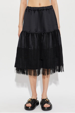 Comme des Garçons Black Flared skirt