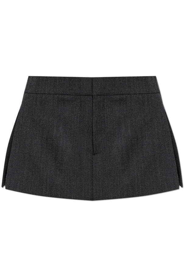Woolen skirt-shorts od Alexander Wang