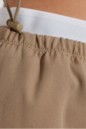 Alexander Wang Falda con logo