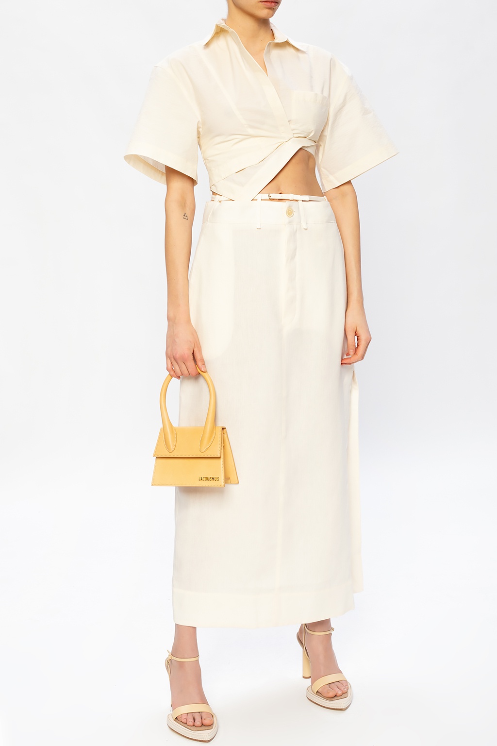 Jacquemus Skirt with slit