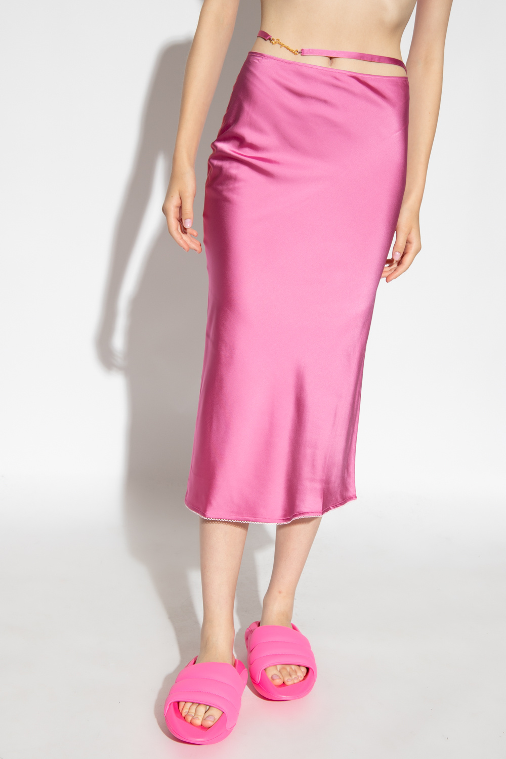 Jacquemus ‘Notte’ satin skirt