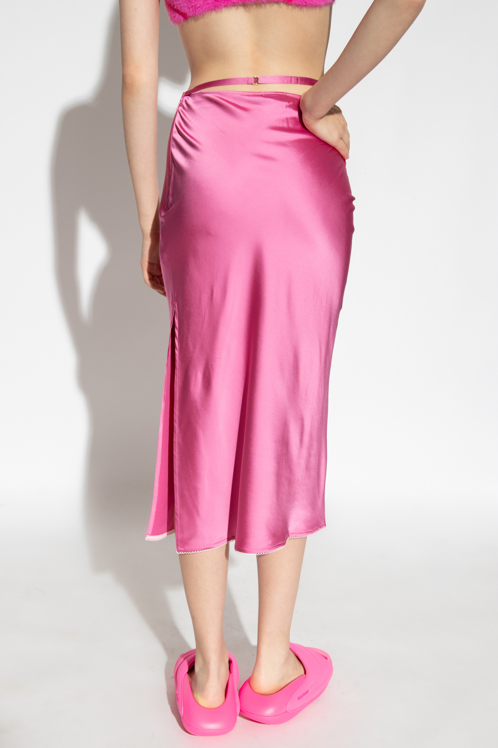 Jacquemus ‘Notte’ satin skirt