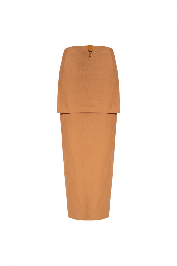 Jacquemus Skirt with back zip