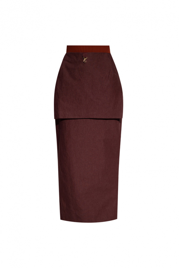 Jacquemus Skirt with back zip