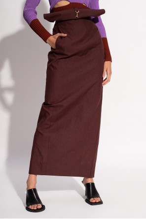 Jacquemus Skirt with back zip