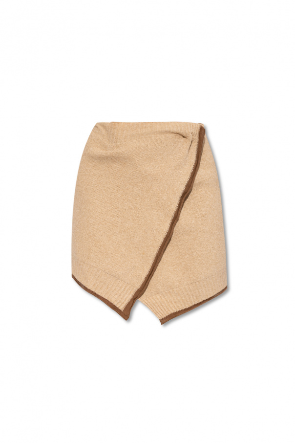 Jacquemus Wrap 'Bagnu' skirt