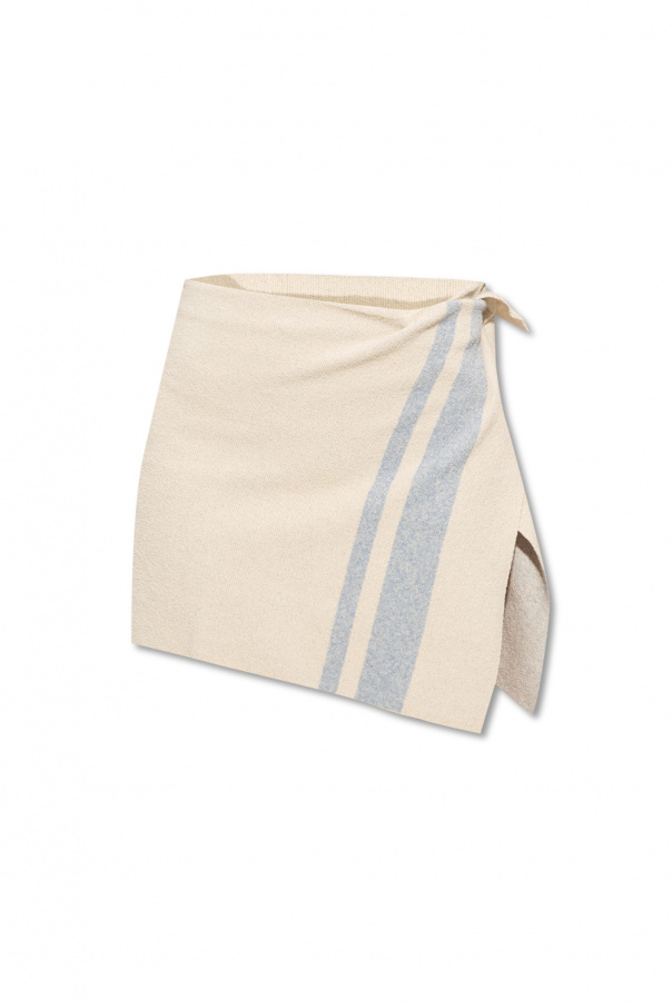 Jacquemus ‘Bagnu’ asymmetrical skirt