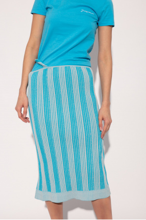 Jacquemus Striped skirt