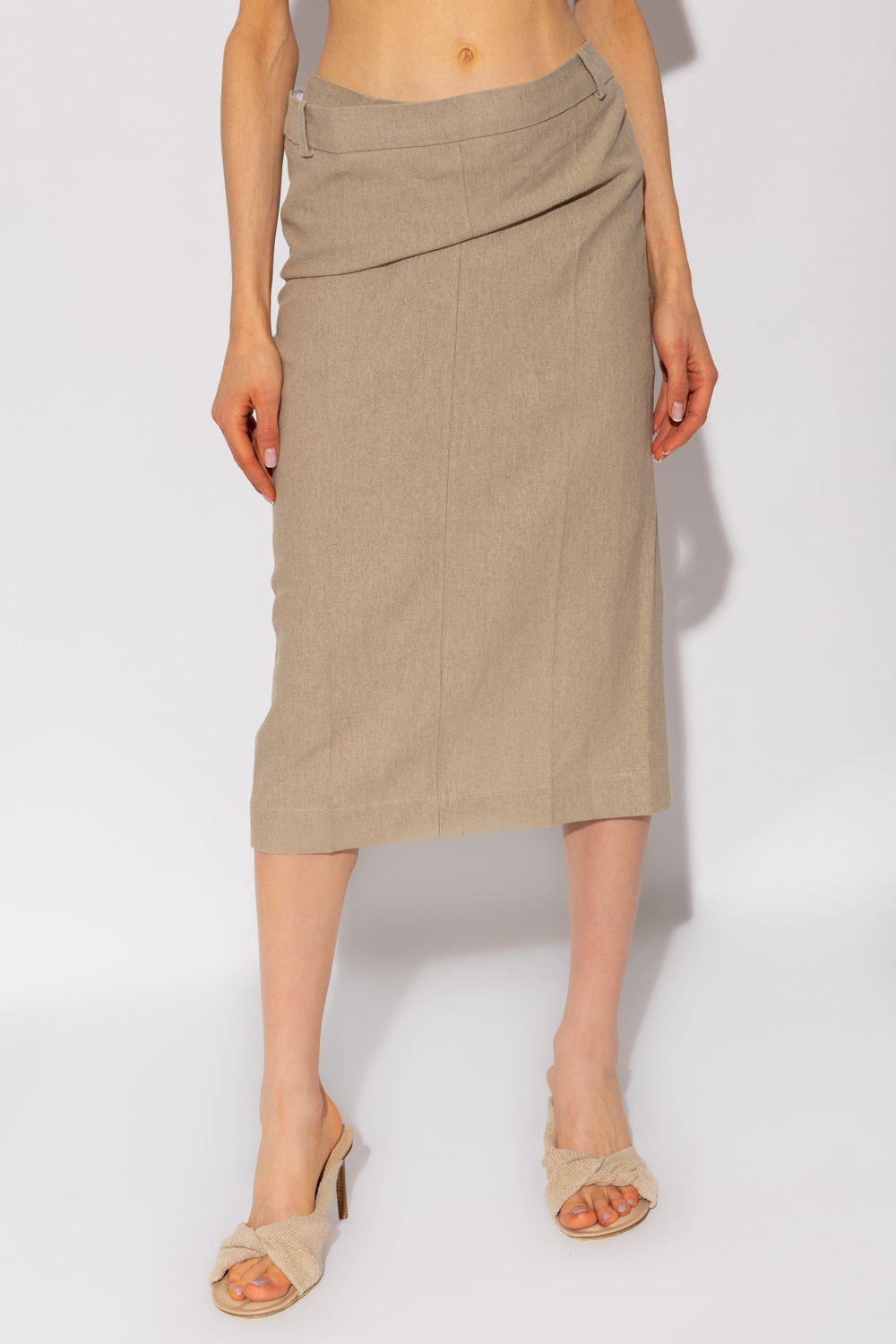 Jacquemus Linen skirt